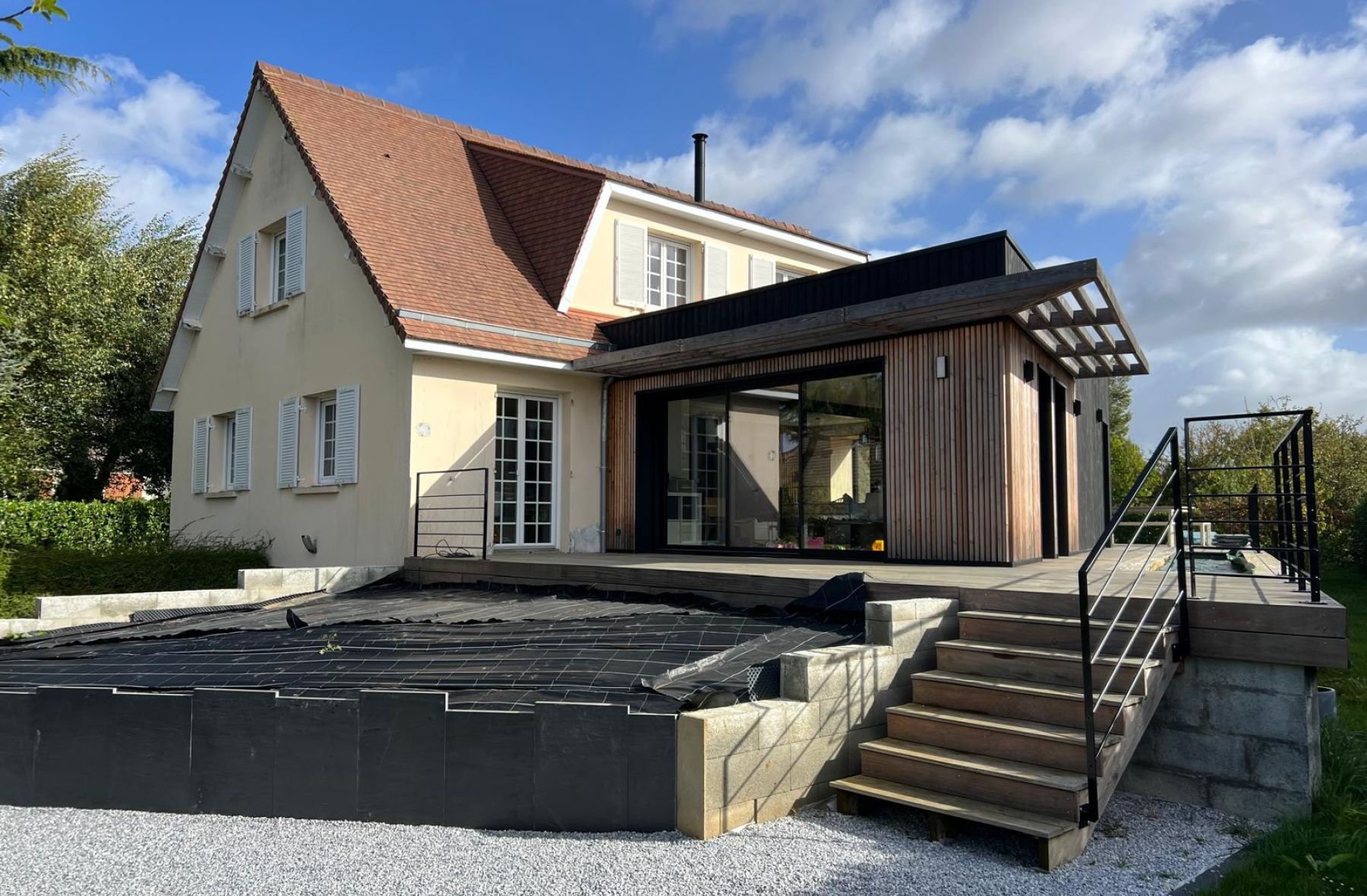image adn 1 : Extension d’une maison – Villons-les-Buissons